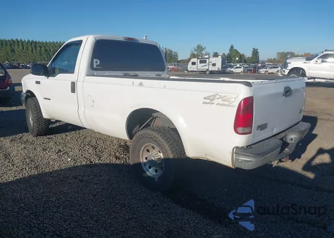 2001 Ford F-250 Xl/Xlt из США, поврежденный, VIN 1FTNF21F41EA76103